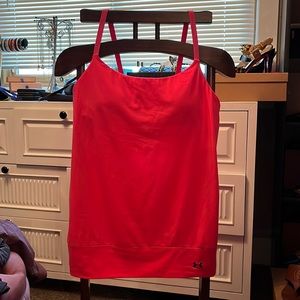 Pink Under Armour tank size S